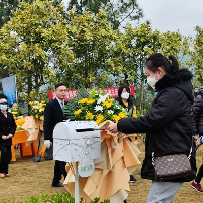 南宁市殡葬服务管理处常态化开展节地生态葬公益活动